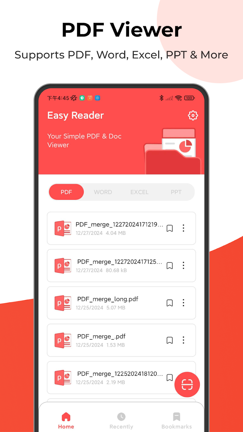 EasyReader App Screenshot